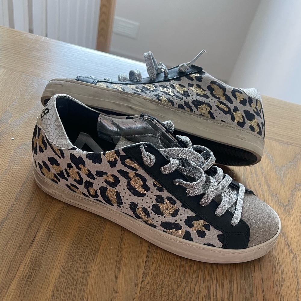 P448 cheetah sneakers NWOT- never been worn